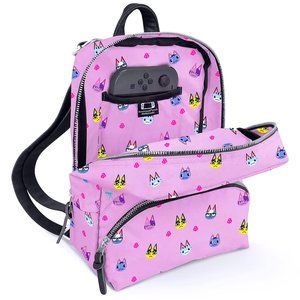 [NEW] Nintendo Switch Animal Crossing Bag Cats Meow Mini Backpack Collectible
